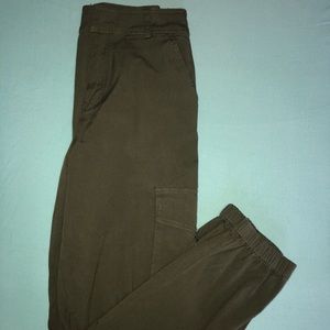Army green cargo pants